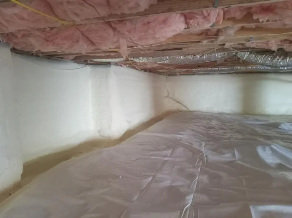Crawl space encapsulation with closed-cell spray foam for Roof Maintenance in Fort Myers Shores